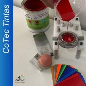 CoTec Tintas para Tampografia e Serigrafia, líder no mercado nacional.